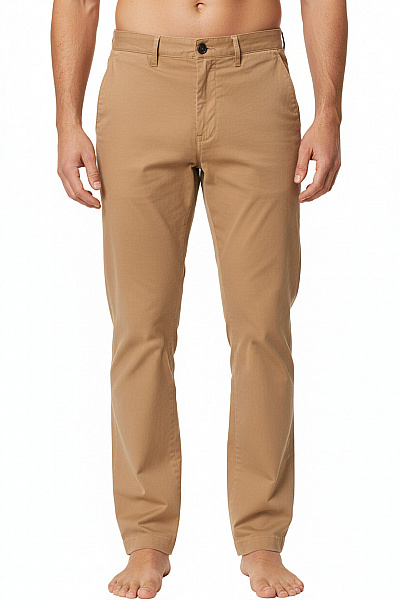 TOMMY HILFIGER Pánské Kalhoty Hnědé