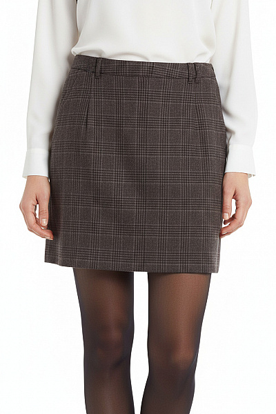 Balonová  Sukně Šedá TOMMY HILFIGER Second Hand