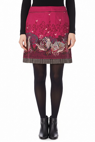 White Stuff Balonová  Sukně Růžová