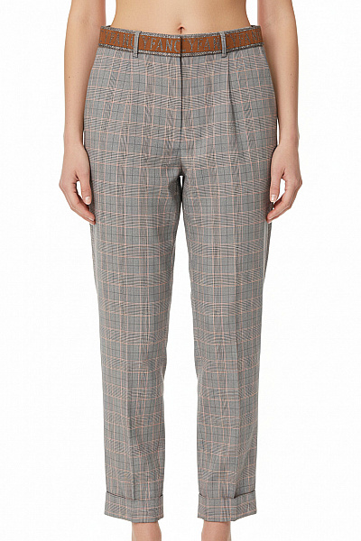 MARC AUREL Dámské Kalhoty Rovné Šedé Vel. 38