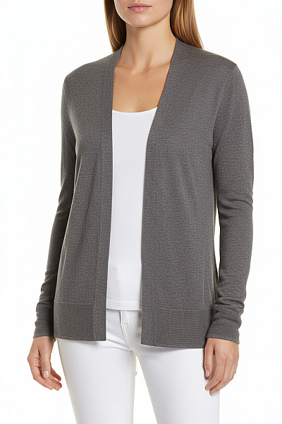 NOTSHY Dámský Cardigan Šedý Vel. M