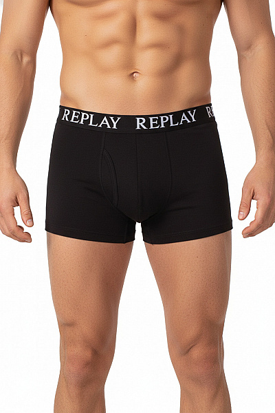 REPLAY Pánské Spodní Prádlo Černé Second Hand Vel. L