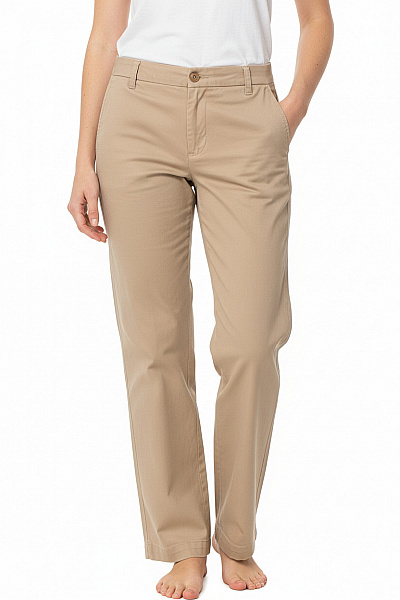 Dámské Chino Kalhoty Béžové Ralph Lauren