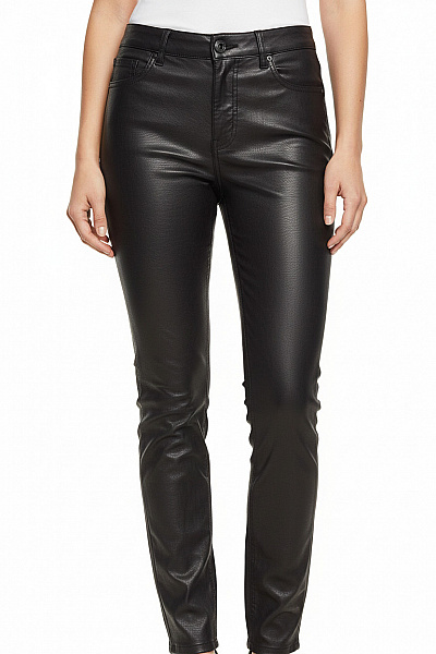 BLUE FIRE Dámské Kalhoty Rovné Černé Vel. 27/32