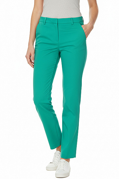 STEFANEL Dámské Chino Kalhoty Zelené Vel.  34