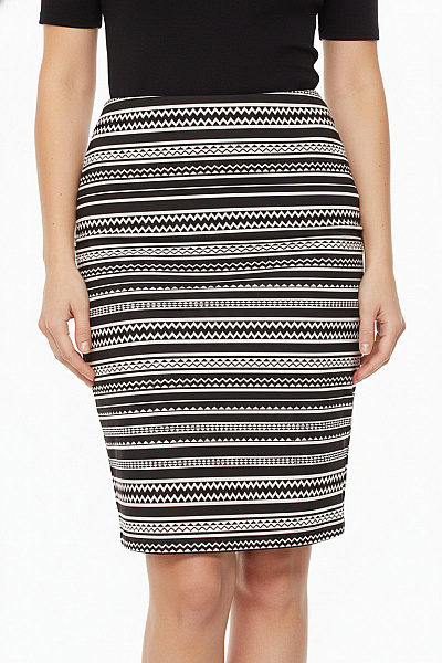 Balonová  Sukně Černobílá PART TWO Vel. 40