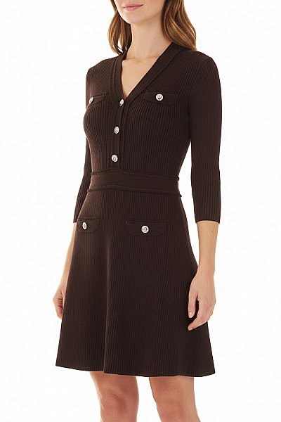 Maje Šaty Černé Vel. 38