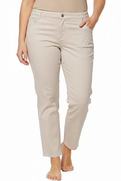 Dámské Kalhoty Béžové TONI