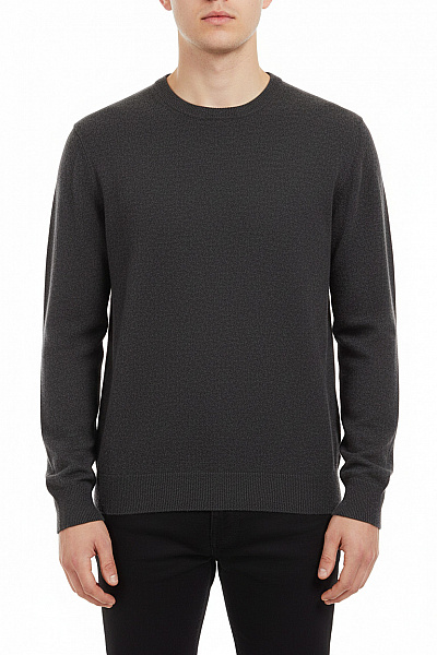 Pánský Pulovr Meriný Šedý