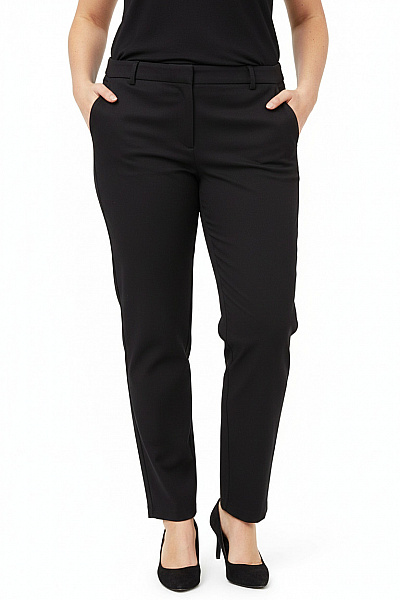 BRAX Dámské Chino Kalhoty Černé Second Hand Vel. 46