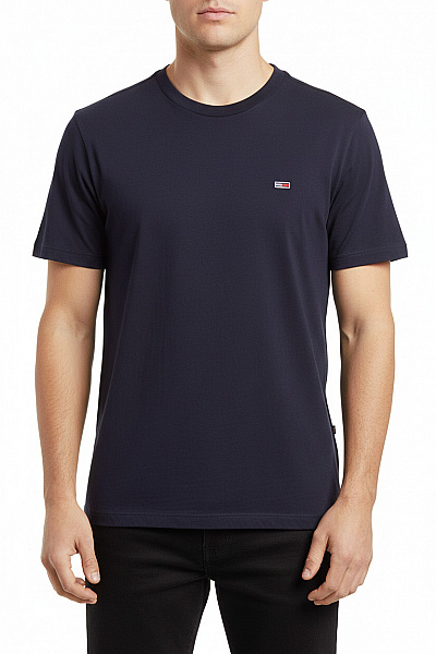 TOMMY HILFIGER Pánské Tričko Modré Vel. L