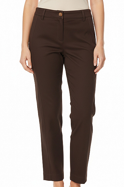 Dámské Kalhoty Hnědé ZARA Vel. L