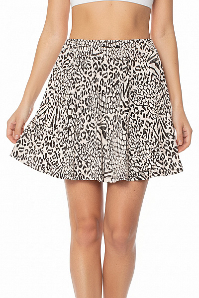 Gestuz  Sukně áčková Černobílá Second Hand Vel. M