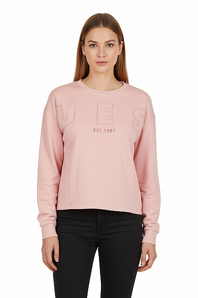 Dámská Mikina Růžová Guess Second Hand