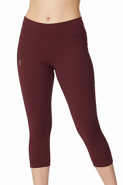 Sportovní Dámské Kalhoty Hnědé On  Vel. M