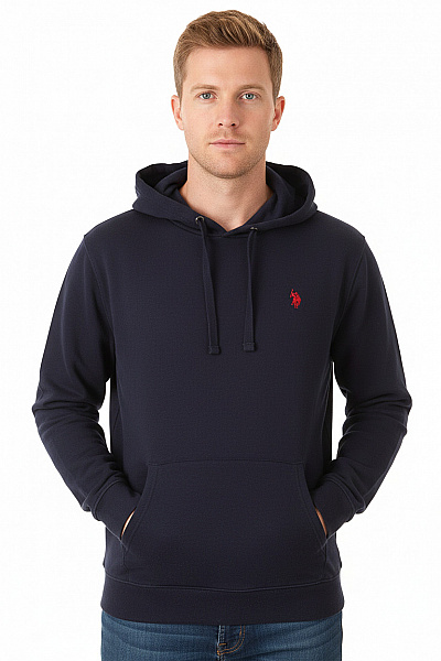 Pánská Mikina Bez Zapínání Modrá U.t.wave Vel. M