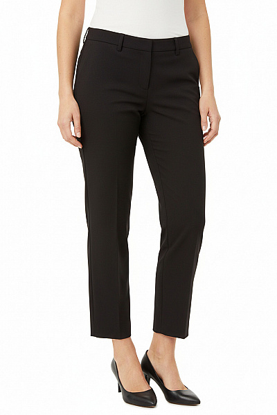 Společenské Dámské Kalhoty Černé BRAX Second Hand Vel. 44