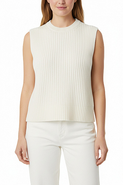 Top Secret Kratká Dámská Vesta Bílá Vel. L