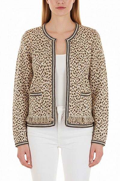 LIU JO Dámský Cardigan Béžový Second Hand Vel. M