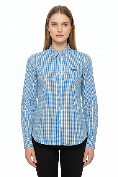 Vzorovaná Dámská Košile Modrá SUPERDRY Vel. XS