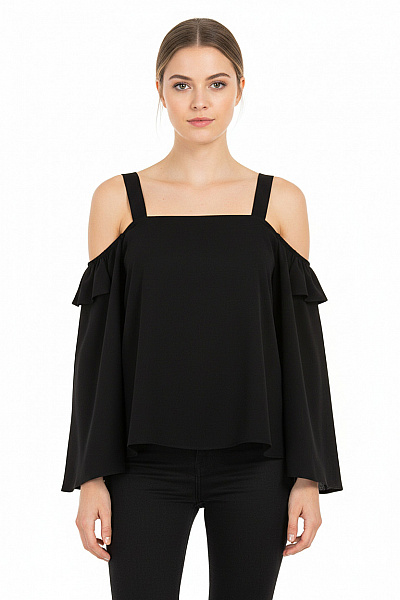 Miss Selfrdige  Halenka Jednobarevná Černá Vel.  36