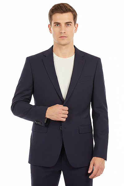 Cavallo Společenské Pánské Sako Modré Vel. 52