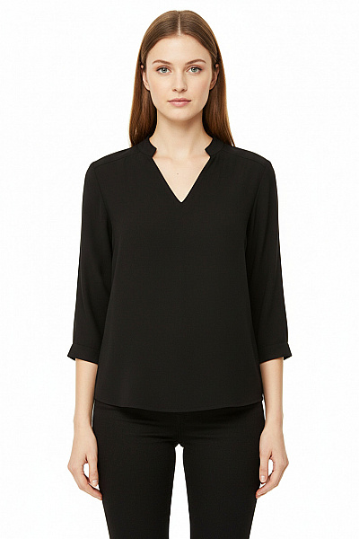 Halenka Černá MANGO Vel. S