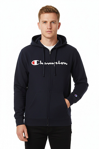 Champion Sportovní Pánská Mikina Modrá Vel. M