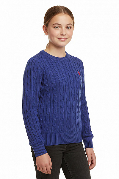 Dívčí Svetr Modrý Ralph Lauren