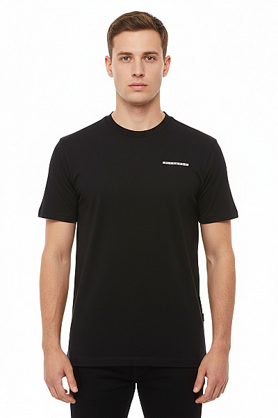 Pánské Tričko Černé Richmond Vel. M