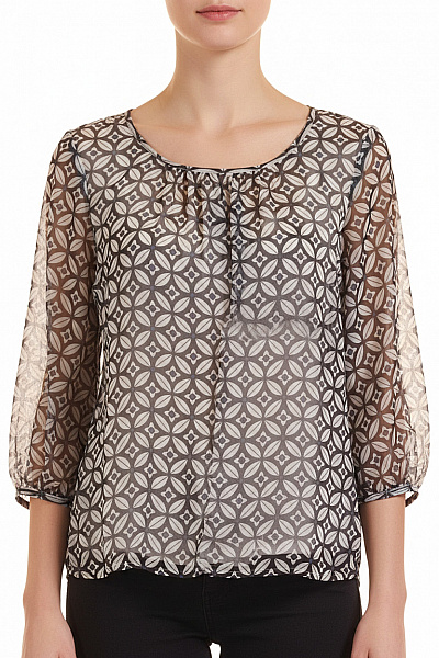 COMMA Halenka Černobílá Vel. 36