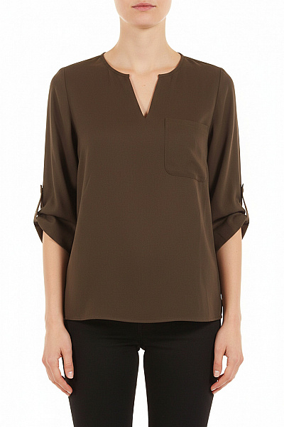  Halenka Jednobarevná Khaká OBJECT Second Hand Vel. 34