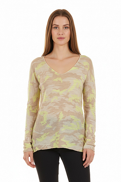 Witty Knitters  Halenka Pletená Barevná Vel. S