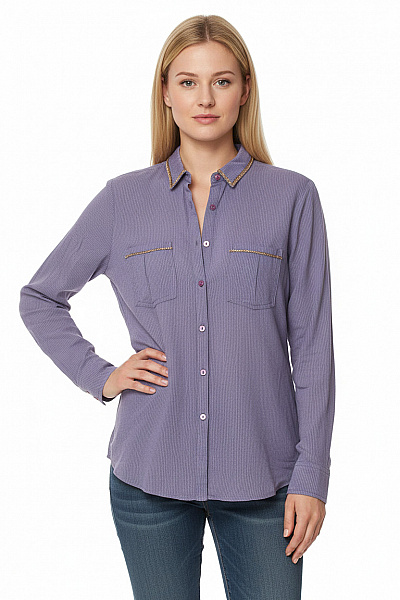 MANGO Dámská Košile Modrá Second Hand Vel. M