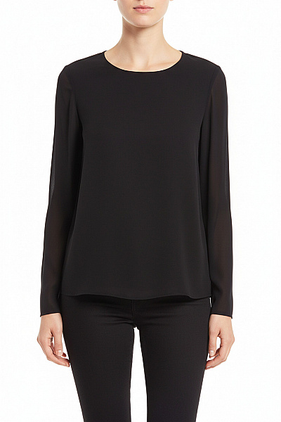 Halenka Černá MANGO Second Hand Vel. XS