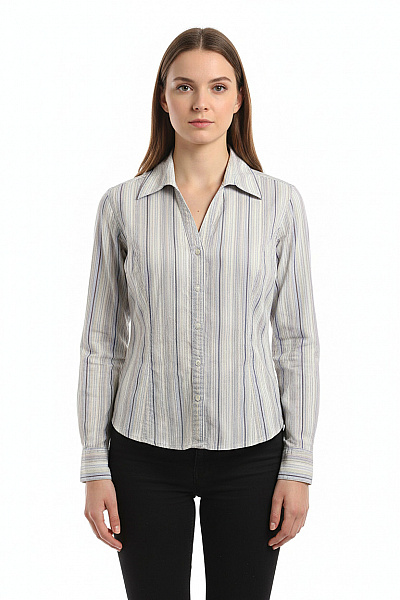 Next Vzorovaná Dámská Košile Barevná Second Hand Vel. 38