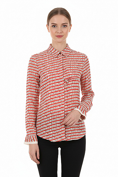 Vzorovaná Dámská Košile Barevná Scotch & Soda Vel. XS