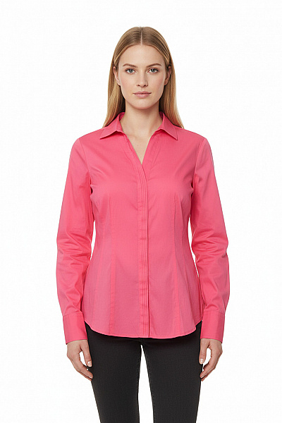 COMMA Společenská Dámská Košile Růžová Vel. 38