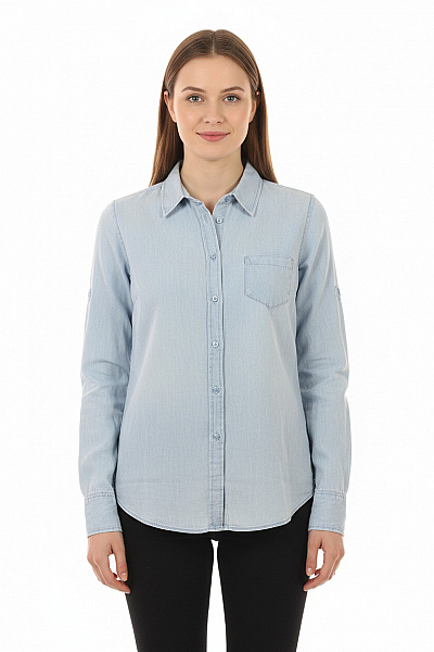 Marc O´Polo Letní Dámská Košile Lněná Modrá Vel. 36