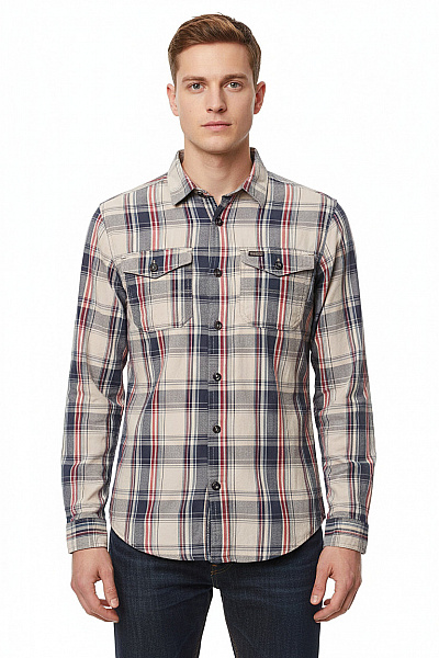 Vzorovaná Pánská Košile Barevná Next Second Hand Vel. S