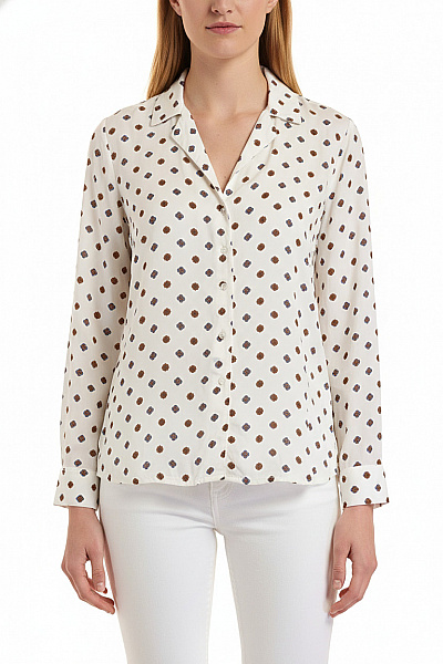 MANGO Dámská Košile Barevná Second Hand Vel. M