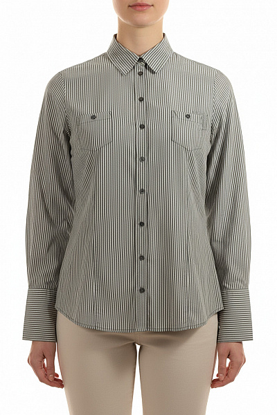 Vzorovaná Dámská Košile Barevná Vel. 44