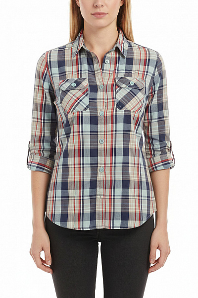 SUPERDRY Dámská Košile Barevná Vel. M