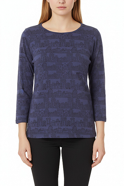 Dámské Tričko Modré Next Vel. 40