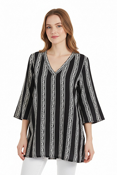 MASAI Halenka Černobílá Second Hand Vel. XS