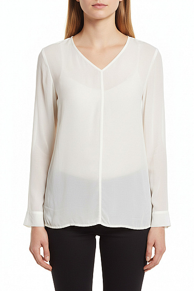 MORE &  Halenka Jednobarevná Bílá Vel. 34