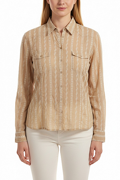 Dámská Košile Béžová Next Vel. 48