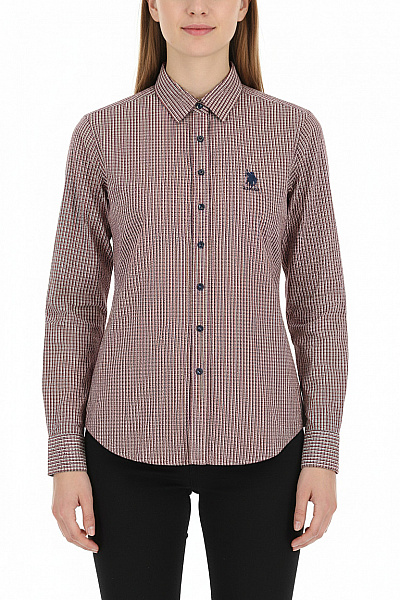 Kostkovaná Dámská Košile Barevná U.S.POLO ASSN. Vel. 34