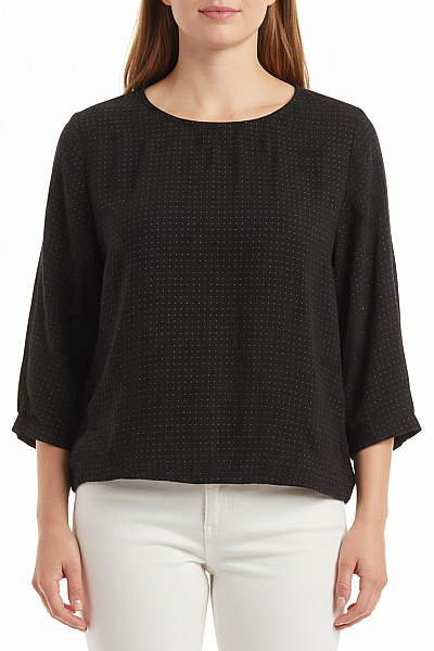  Halenka Jednobarevná Černá ZARA Vel. XS/S