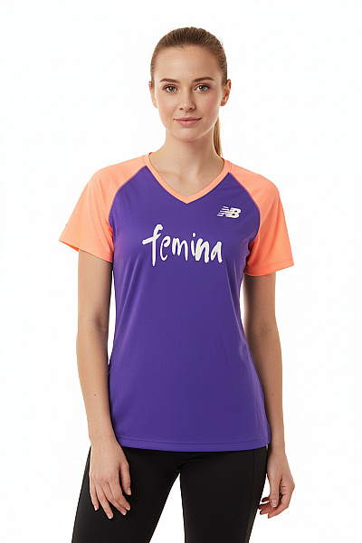 New Balance Sportovní Dámské Tričko Barevné Second Hand Vel. S